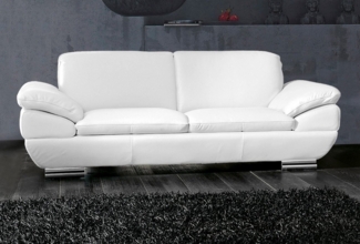 CALIA ITALIA 2,5-Sitzer Glamour, italienisches Designsofa mit entspannendem Sitzkomfort, toller Designfuß