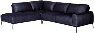 Selsey 'Merukis' Modulare Ecksofa dunkelblau linksseitig, 83 x 288 x 232 cm