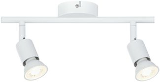 Paulmann No. 66764 Strahler Carolina 2-flammig Weiß matt GU10