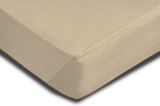 One Home Spannbettlaken, Jersey, Gummizug: rundum, (1 Stück), Baumwolle weich, Single Pack