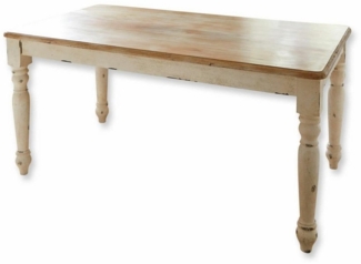 Mirabeau Esstisch Tisch Mont Lisan braun/antikweiß