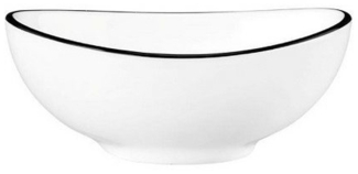 Seltmann Weiden Suppenteller Modern Life "Black Line" Suppenschale oval 16 cm