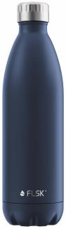 FLSK Trinkflasche, Edelstahl, midnight, 1L, 2. Generation