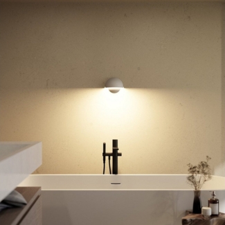 Neona LED Wandleuchte ORION Weiß, LED fest integriert, Warmweiß