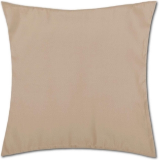 Bestlivings Kissenbezug Sandgrau (30x30 cm) mit verdecktem Reißverschluss - viele Größen und Farben