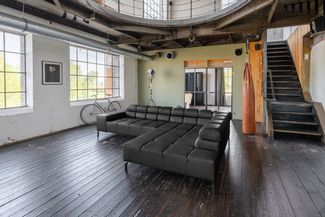 KAWOLA Sofa NELSON Ecksofa Leder schwarz mit motorischem Sitzvorzug Recamiere rechts 72 x 216 x 321 cm