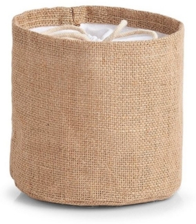 Zeller Present Aufbewahrungstasche Aufbewahrungsbeutel, Jute/Baumwolle