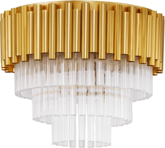 Nova Luce 9824078 MAGNOLIA Deckenleuchte 5-flammig Gold 40cm E14
