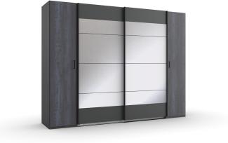 Dreh-/Schwebetürenschrank >KOPENHAGEN< (BxHxT: 272x210x65 cm)