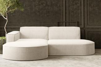 Kaiser Möbel Ecksofa Designer MODENA STUDIO L stoff Poso und Neve