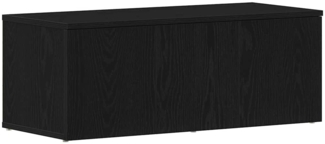 vidaXL TV-Ständer mit Schubladen Schwarz 80 x 34 x 30 cm Holzwerkstoff 862484