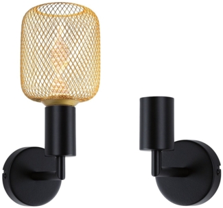 Paulmann 71139 Wandleuchte Ravi E27 schwarz matt IP44