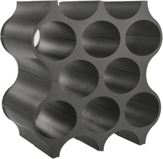 Koziol Flaschenregal Set Up Deep Grey