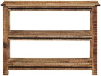 vidaXL Konsolentisch 100x35x75 cm Massivholz Mango 374055