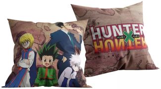 Hunter X Hunter Dekokissen Kuschelkissen (1 Stk.) 40x40 cm aus Polyester