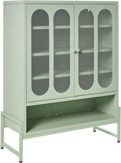 Sideboard mit 2 Türen SOLETTA Metall Mintgrün