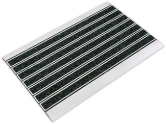 Metzker® Fußmatte Fußabtreter Fußmatte Eingangsmatte für Innen und Aussen, Rechteckig 59x39 cm