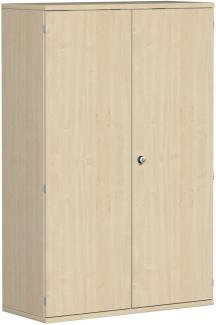 Garderobenschrank mit ausziehbarem Garderobenhalter, 100x42x154cm, Ahorn