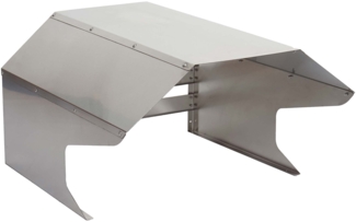 Mendler 'HWC-L43' Mähroboter Garage, Metall, 40 x 59 x 69 cm, Silber