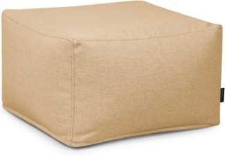 Sitzsack ‘Softbox‘, Bezugstoff - Dunes, 100% Olefin, Amber, 40x70x70 cm.
