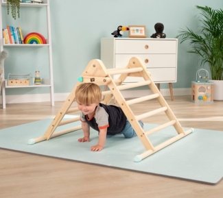 TP Toys Active Tots Holz Kletterdreieck | Natur |