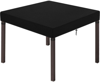 Dokon Tischplatte Abdeckung 90x90x10cm Gartenmöbel Winterfest UV Beständig