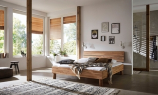 Home affaire Massivholzbett Chavot I, wahlweise in Kernbuche oder Wildeiche erhältlich