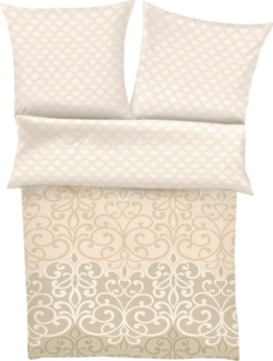 IBENA Bettwäsche Bettwäsche, Biber, Ornamente