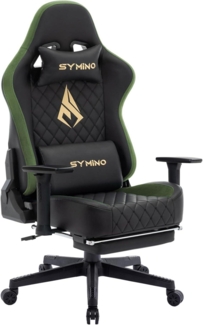 Symino Gaming Stuhl - Ergonomischer Racing Style, 200kg Belastbarkeit, Vintage