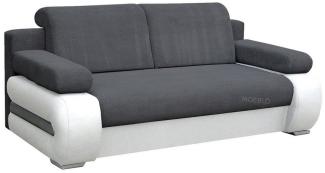 MOEBLO Schlafsofa YORK, Couch für Wohnzimmer, Sofagarnitur Polstersofa Wohnlandschaft, mit Schlaffunktion und Bettkasten