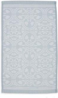 PiP Studio Gästehandtuch Tile de Pip_Light Blue_UV_UV_30x50 1 Gästehandtuch 30x50 cm, Frottier (1-St), Gästetuch Gästehandtuch