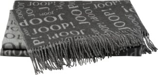 JOOP! Tagesdecke JOOP! Fine-REPEAT Plaid / Decke Anthrazit 130 x 170cm