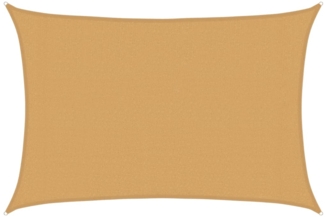 vidaXL Sonnensegel 160 g/m² Rechteckig Sandfarben 3x5 m HDPE 4002041