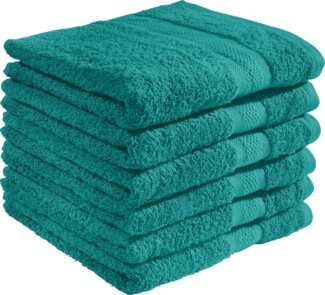 REDBEST Handtuch Handtuch "Chicago" 6er-Pack, Frottier, Walk-Frottier Uni