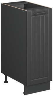 Apothekerschrank Fame-Line Dunkelgrau 30 cm , AP Anthrazit Vicco