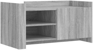 vidaXL Couchtisch Grau Sonoma 100x50x50 cm Holzwerkstoff 848365