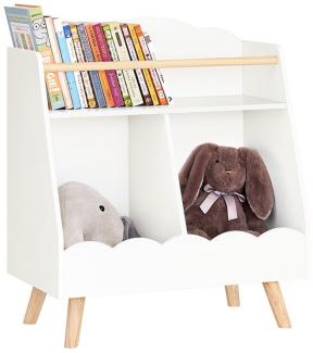 SoBuy Bücherregal KMB100, Kinderregal mit 5 Fächern Aufbewahrungsregal