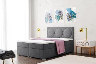 Boxspringbett Schlafzimmerbett TRAVIS 120x200cm