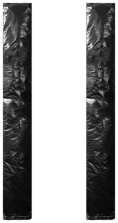 vidaXL Sonnenschirm-Schutzhüllen 2 Stk. mit Reißverschluss PE 175 cm 3082848
