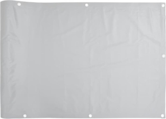 vidaXL Balkon-Sichtschutz Grau 800x120 cm PVC 4005497