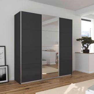 rauch Schwebetürenschrank Kleiderschrank Schrank OTTO´S CHOICE Garderobe AGORDO (in zwei Griff-Farben) Top Innenausstattung, in 4 Breiten und 2 Höhen MADE IN GERMANY