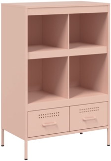 vidaXL Highboard Rosa 68x39x101,5 cm Stahl 843103
