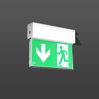 RZB 652217.002 GSUN S 2,2W 1/3/8h 24m weiss Selbsttest LED-Notleuchte