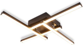 ZMH LED Deckenleuchte warmweiß modernes Design 24W 3000K