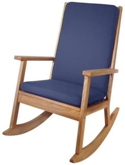 memo Auflage Rocker L9032 Schaukelstuhl blau