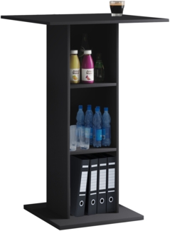 VCM Stehpult Bofus 915162 Schwarz H. 108 x B. 70 x T. 70 cm