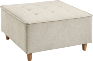 RAUM. ID Hocker Flexid (1 St), modular erweiterbar zum Sofa, Chenille-Bezug