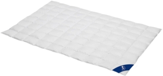 SPESSARTTRAUM Daunenbettdecke Laax Bettdecke 135x200, 155x220 cm und viele weitere Größen, Füllung: 100% Daunen, Bezug: 100% Baumwolle, Bettdecken Ganzjahresbettdecke, Winter, Sommer