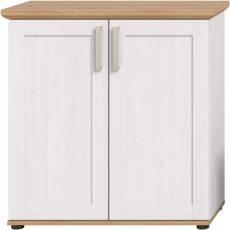 Highboard (B/H/T: 84x88x37 cm) in Sibiu Lärche Nachbildung