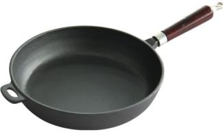 Kinghoff Gusseisen-Bratpfanne, 24 cm, Schwarz